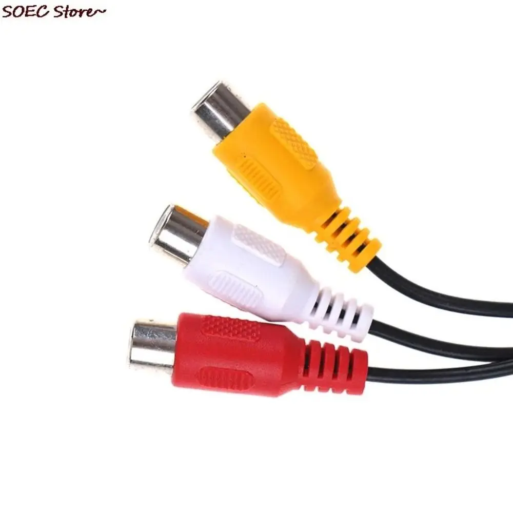 

Durale 3 RCA Female RCA Cable 20cm Stereo 3.5mm to Cable 3.5mm Aux Male for High-Performance