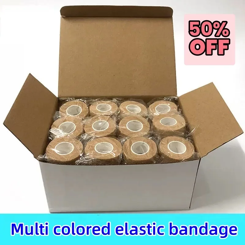 10 Rollen Atletische Wrap Tape Zelfklevend Elastisch Verband Elastoplast Sportbeschermer Knie Vinger Schouder Tattoo Accessoires