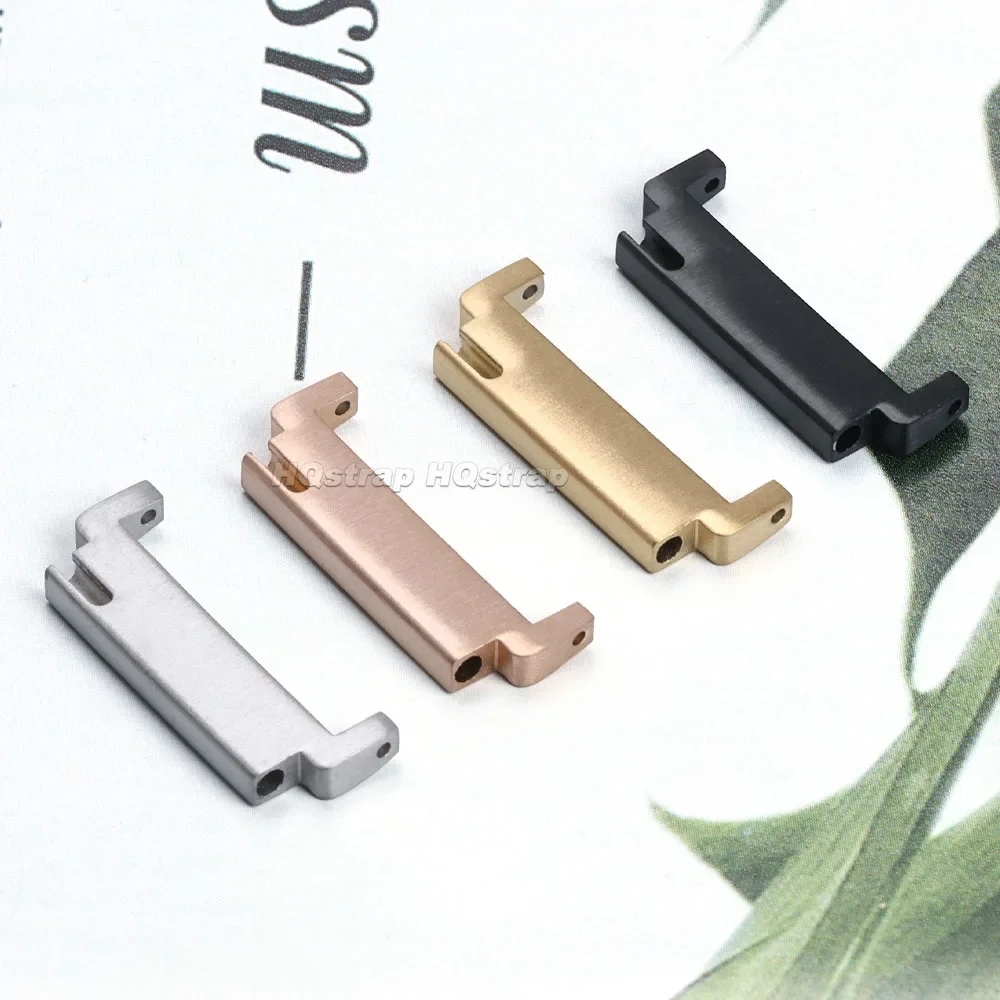 1 Pair Watchband Adapter Watch Strap Spring Bars 20mm-22mm 20mm-20mm 22mm-22mm Quick Release Pins Metal Connectors Accessories