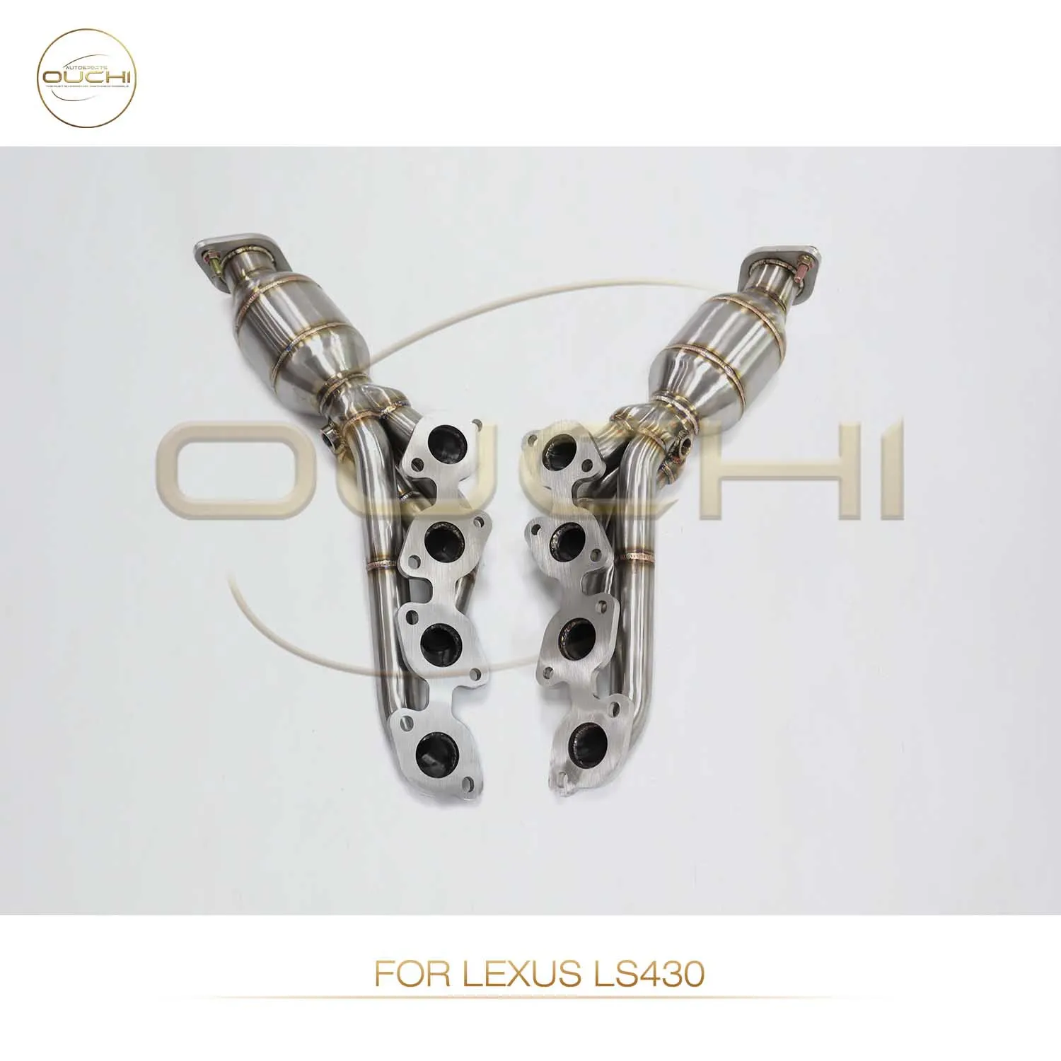 High Performance Manifold For Lexus LS430 OUCHI Exhaust System Stainless Steel Headers Auto Parts Without Heat Shield