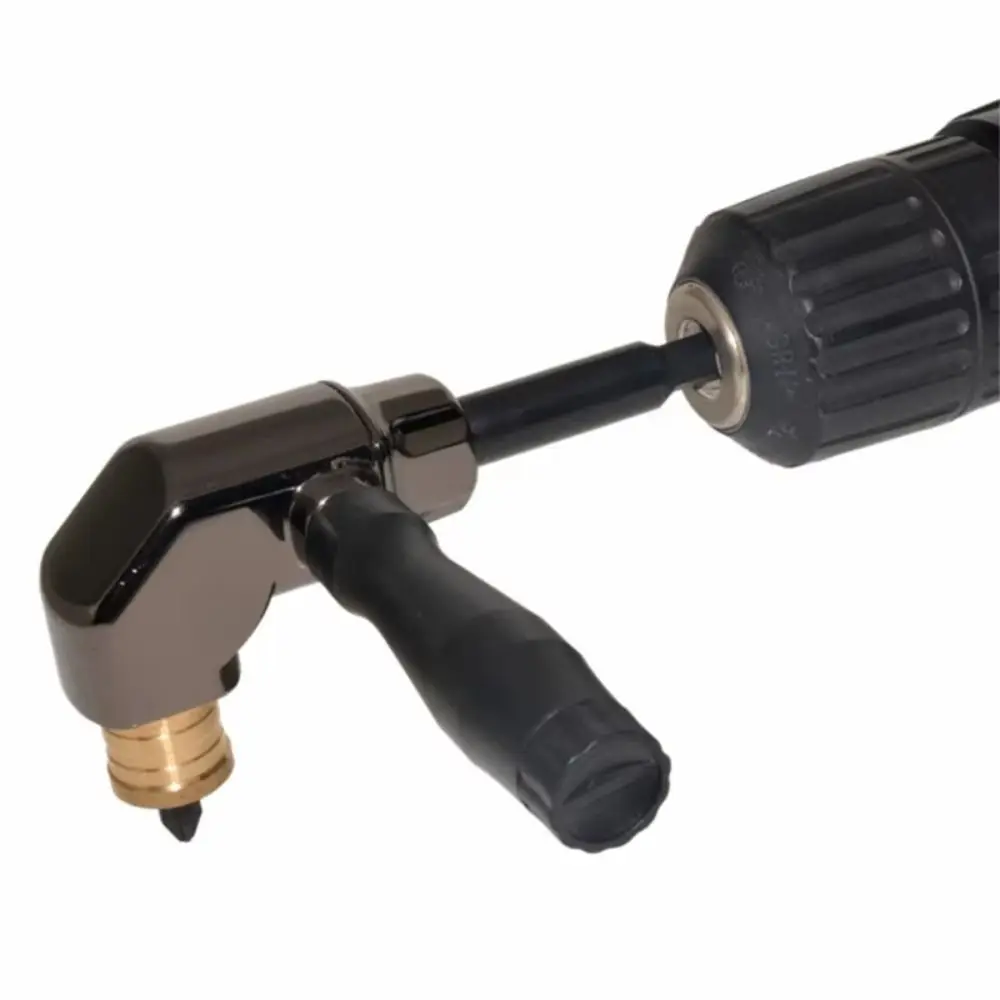 

90 Degree Rotation Electric Drill Corner Device Quick Change Holder Quick Release Screwdriver Direction Changer