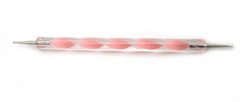 

Spiral rod double head dot drill pen
