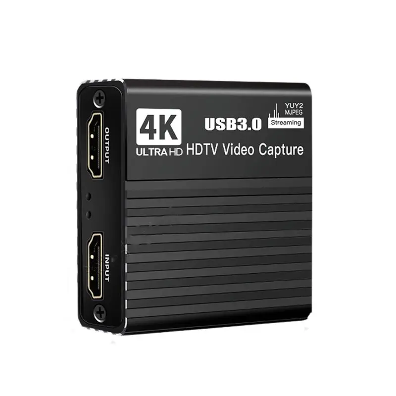 

AA08-Video Recording Box -Compatible Live Streaming Grabber Recorder Multi-Functions Recording Box