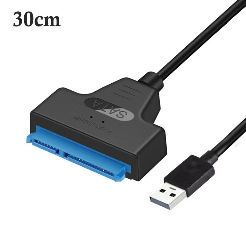 USB SATA 3 Cable Sata To Usb 3.0 Adapter Cables UP To 6 Gbps Support 2.5 Inch External SSD HDD Hard Drive 22 Pin Sata III for PC