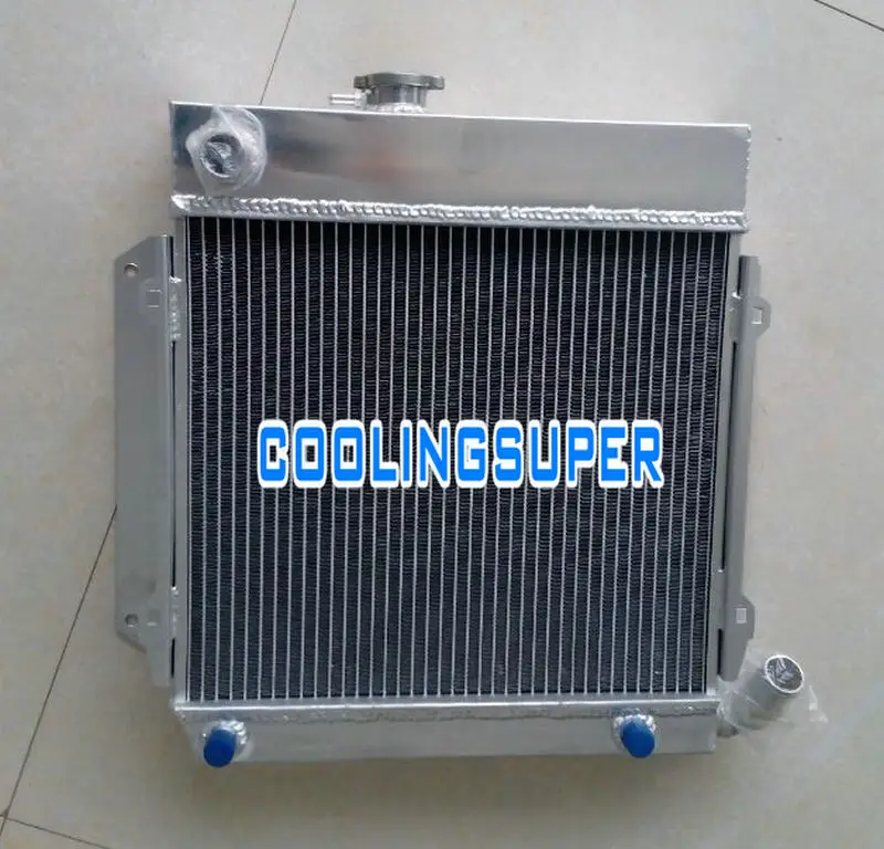 For BMW E10 2002/1802/1602/1600/1502 TII/TURBO AT/MT 42MM Aluminum Racing Radiator