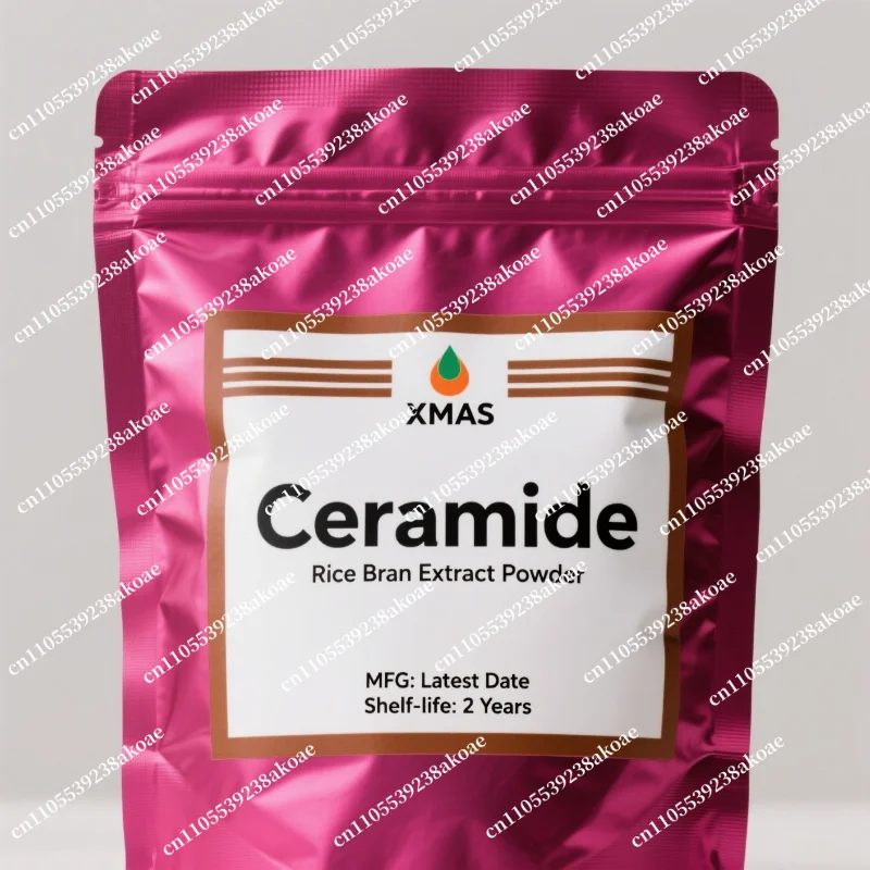 50g-1000g 99% Ceramide Powder Skin Whitening Ceramide Powder,Cers,Maintain Skin Barrier,Moisturize,Anti-Aging,Wrinkle Removing