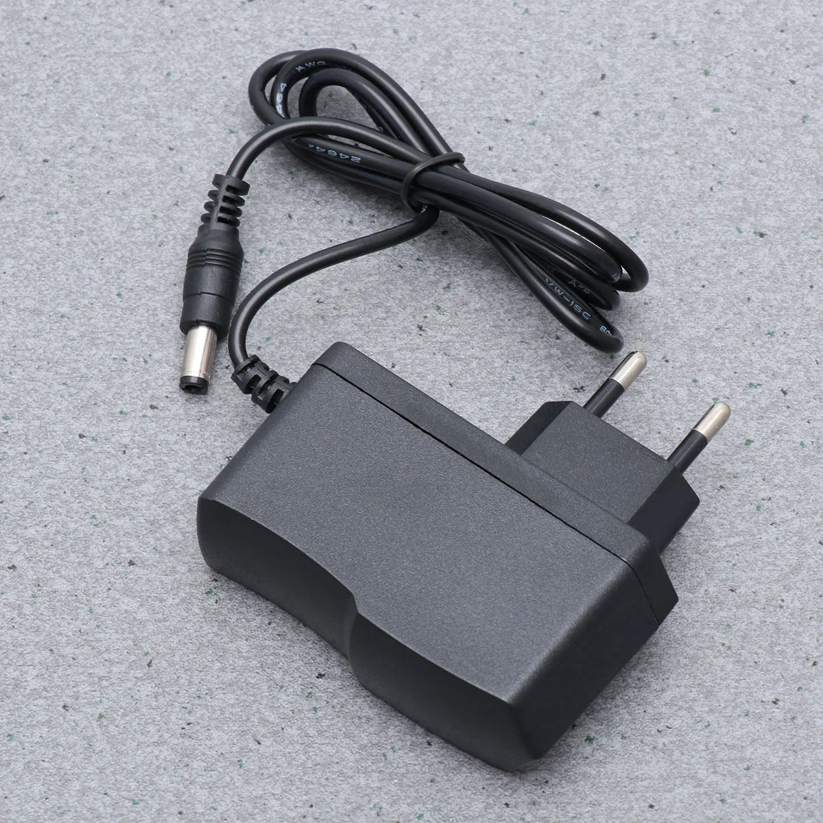 55mm*21mm EU-plug DC 12V 1A AC Power Adapter Wall Power Supply for CCTV Camera (Black) EU plug adapter