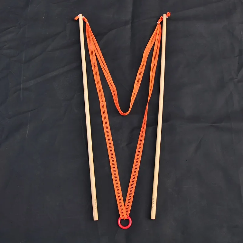 

Amazing Double Bubble Wand for Big Bubbles Bubble Show Solid Wood Rod