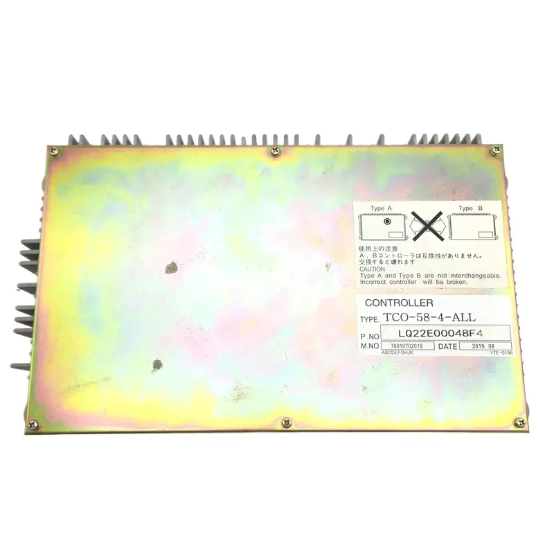 

For Sk200-6e Sk230-6e Controller Computer Board Excavator Parts Lq22e00048f4 Tco-58-4-all Kobelco