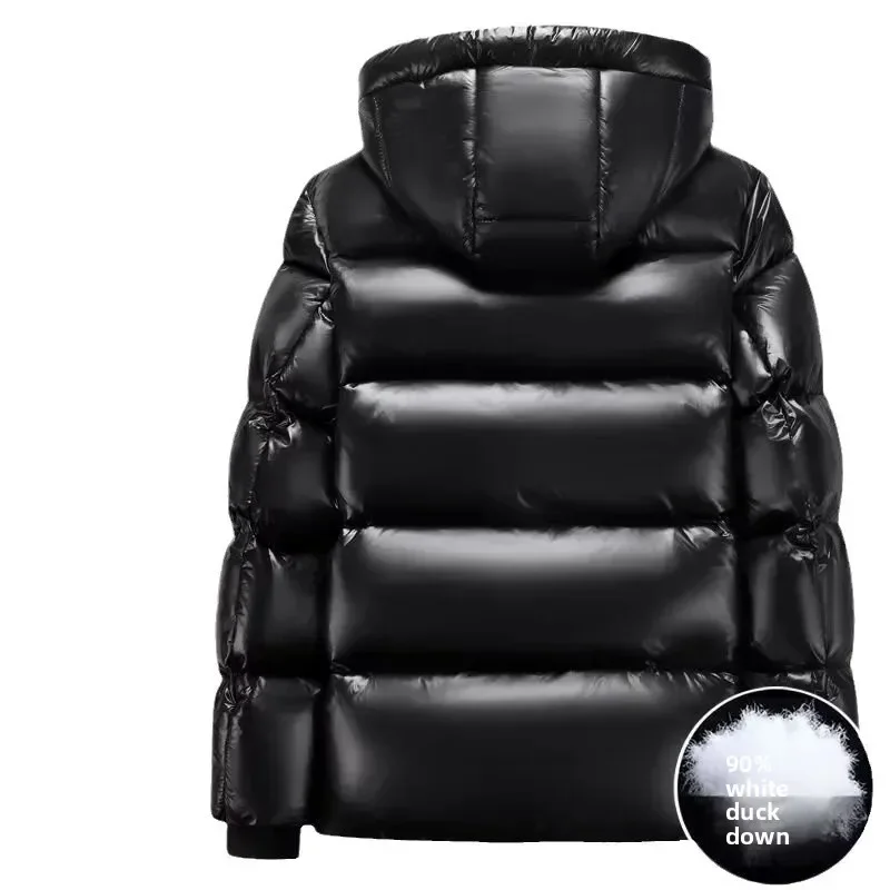 Зимняя мужская куртка с капюшоном, толстая куртка с капюшоном, графеновое хлопковое стеганое пальто, уличный стиль, теплая одежда, модный топ для мужчин