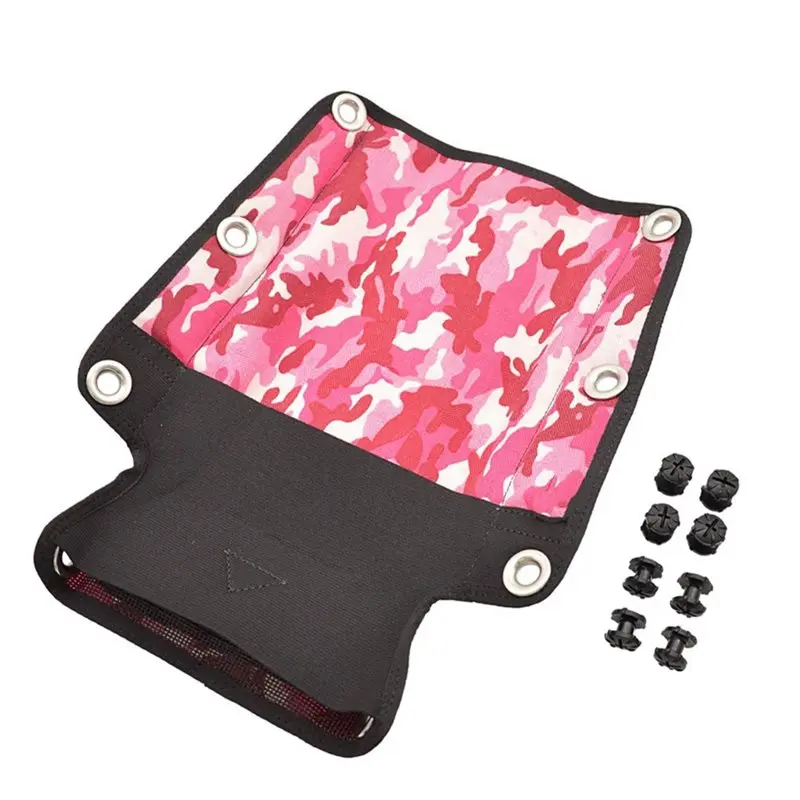A07T-Soft Back Plate Cushion Comfort Pad For Scuba Diving For OMS Hollis BC Compatible