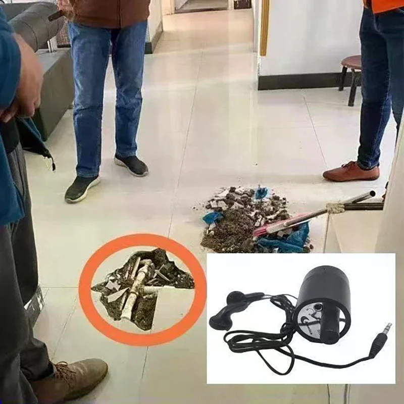 Multi-functional Water Leak Detector Sound Detector For Pipe Water Leak Suitable For Leak Detection Of Various Construction Pipe