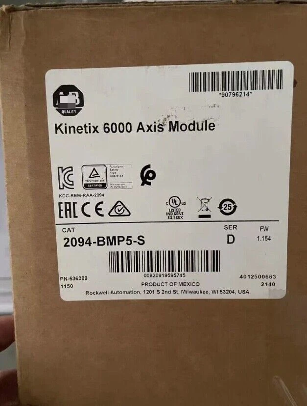 

New Sealed 2094-BMP5-S Kinetix 6000 Axis Module Servo Drive