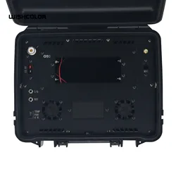 Hamgeek scatola di immagazzinaggio di sicurezza impermeabile scatola portatile per ricetrasmettitore esterno per Xiegu G90 TFM-300DR/6000R