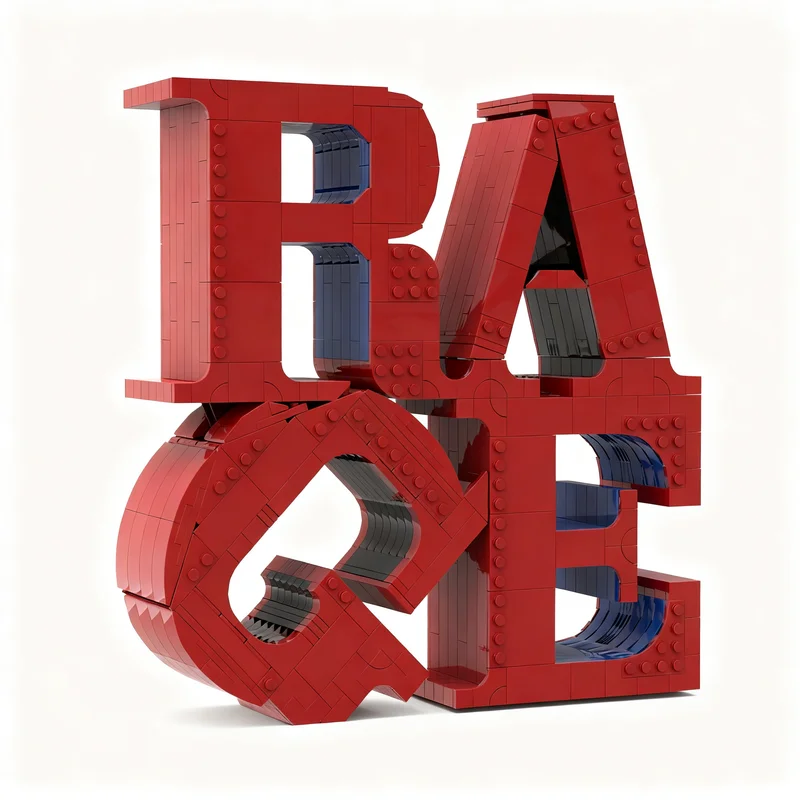 1052pcs MOC Art RAGE - Rage Against the Machine Renegades Model Building Blocks Toy Christmas Gift Construction Creative Display
