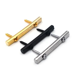 Barre retenue cordes guitare professionnelle, 45MM, Guides d'arbres, pièces rechange pour guitare, livré avec vis