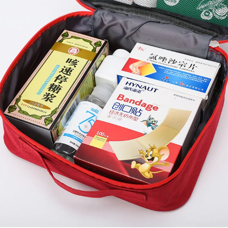 Organizers Medical Emergency Kit Portable Medicine Storage Large Capacity Storage Bag Household Storage Organization