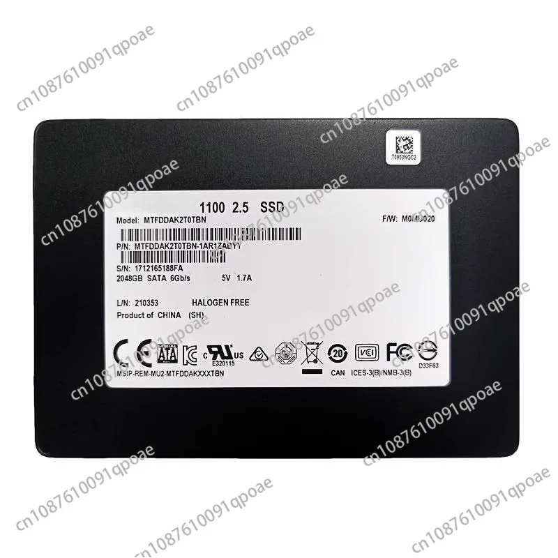 M600/1100 1T/M500/5100 MAX 960G SATA SSD Notebook Desktop Computer Solid State Drive