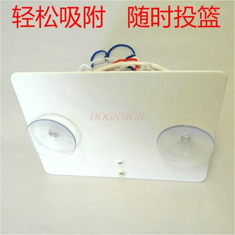 رف سلة صغير، إطار إطلاق نار، رف سلة للأطفال غير مثقوب، رف إطلاق نار داخلي، كوب شفط معلق