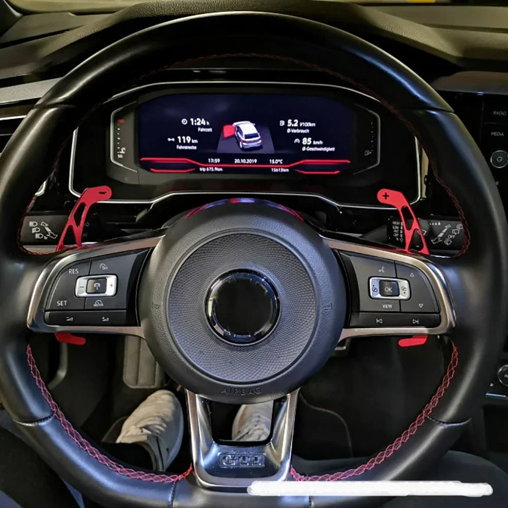 

2 шт. удлинитель песла переключения рулевого колеса автомобиля для Golf R Gtd Gte Mk7 7