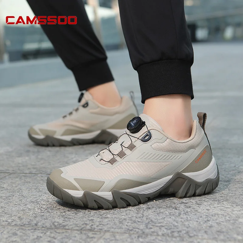 

CAMSSOO Hiking Shoes Men Outdoor Climbing Camping Hunting Boots Mountain Trekking Sneakers Women breathable Wakling casual shoes