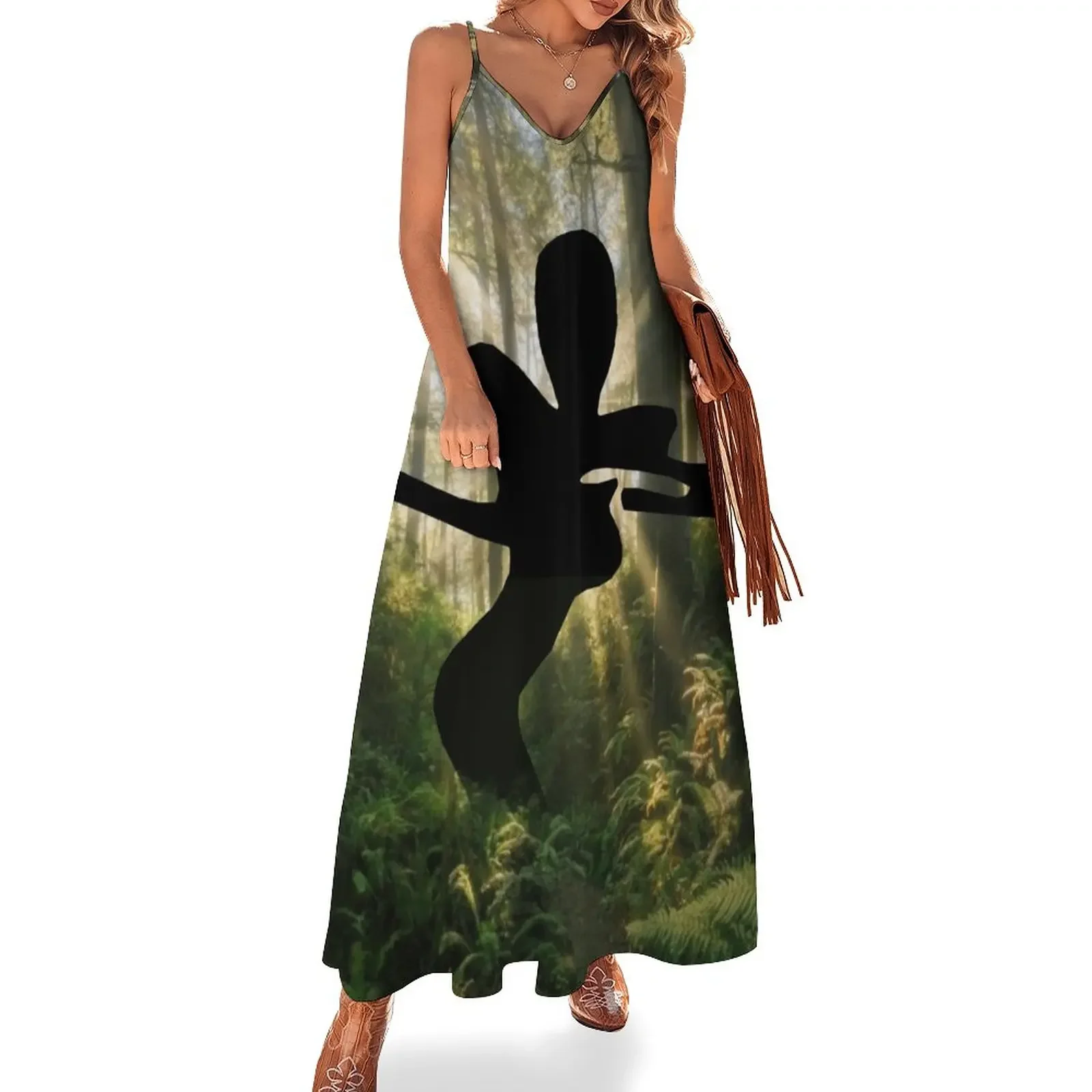 

Aphrodite Recordings Logo Black Sleeveless Dress Dresses luxury dress Female clothing Dress