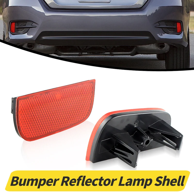 

2 шт. отражатель заднего бампера, крышка стоп-сигнала (без лампы) для Honda Civic 10-го поколения 2016-2021 OEM # 3555-TBA-A01 33505-TBA-A01