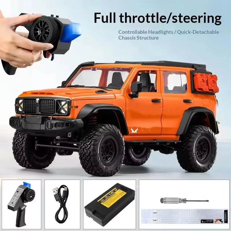 

1:2 RC Climbing Car Tank MN300 Full Scale Remote Control Off-Road RTR Model Toy for Boys Gift Climbing Car VS MN128
