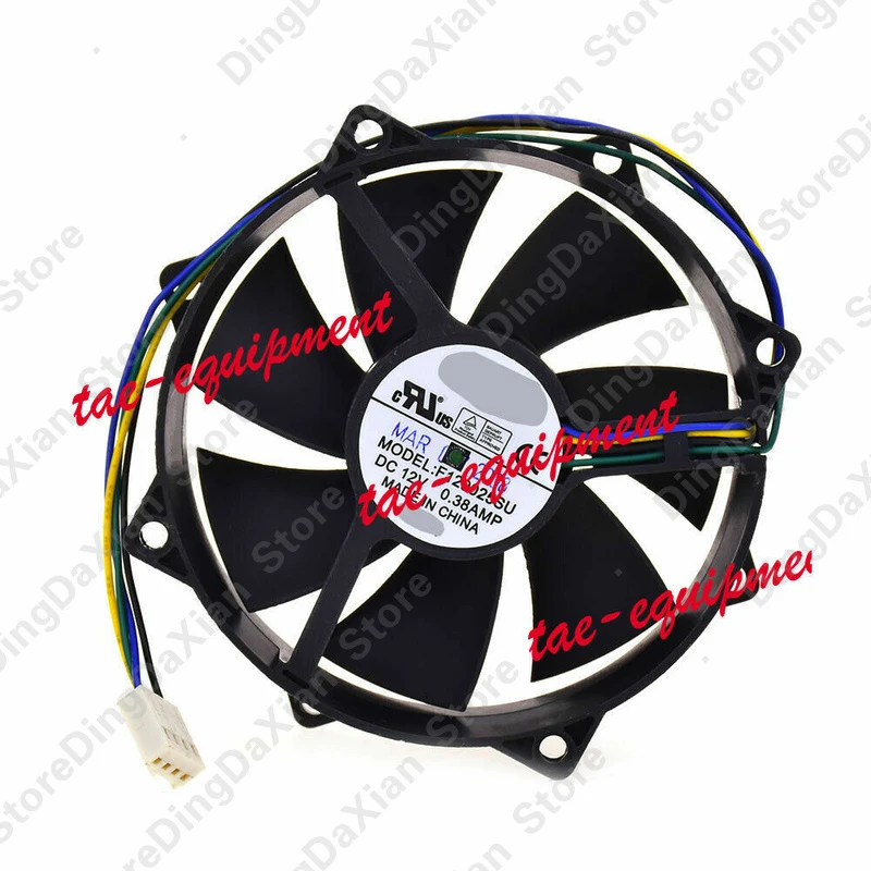 

d 1pc Cooling fan F129025SU for EVERFLOW PWM CPU Round Coole 9025 12V 0.38A 4pin *