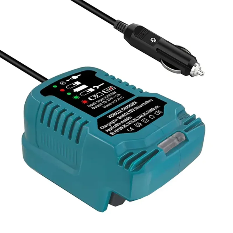 สมาร์ท-สําหรับ Maikta BL1830 BL1840 BL1850 BL1840B BL1815 18V Li-แบตเตอรี่ปลั๊กไฟแช็ก Mini Charger รถ Charger