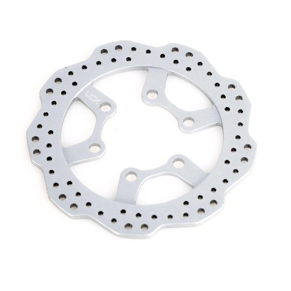 LCX Racing 1/4 RC Motorcycle CNC Aluminum Rear Brake Rotor Brake Disc for Losi Promoto-MX Upgrades Parts Accessories