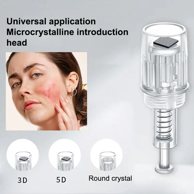 【AD】Nano Derma Pen 12 36 Pin Micro Needle 0.3mm Microneedling Machine Bayonet Replace Stamp Professional Face Skin Care
