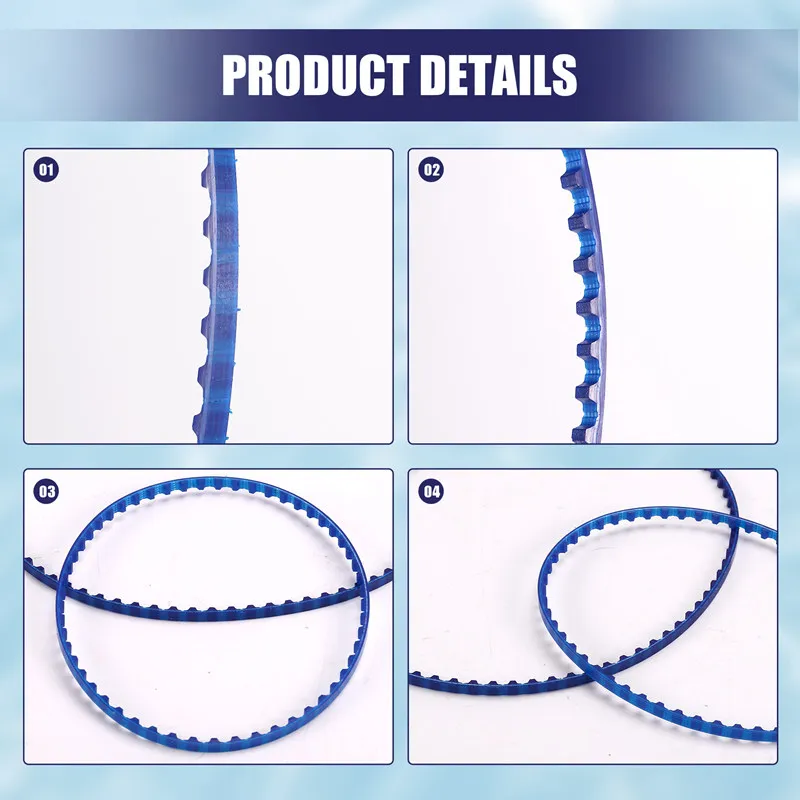 4 Pack 9-100-1017 Large & Small Belt Pool Cleaner Parts Replacement Kit For Polaris 360/380