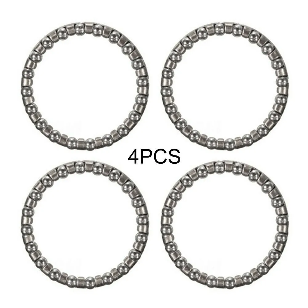4 Pcs 40mm Bicycle Bike Headset Balls Caged Ball Bearing Race Cycling Bearing Set Bicycle Repair Cycling Accessories