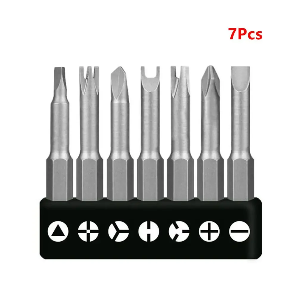 Imagem -03 - Especial-shaped Chave de Fenda Grupo U-shaped Y-shaped Triângulo Cruz Interna Três Pontos Phillips Slotted 50 mm 13 Pcs