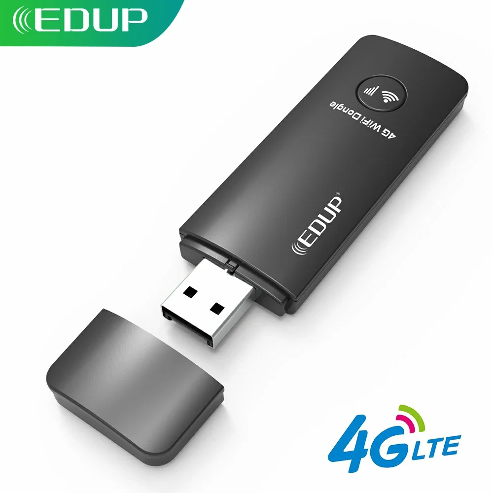 EDUP 150 Мбит/с 4G USB WiFi Dongle Адаптер LTE Универсальная мобильная точка доступа Поддержка 3G/4G Nano Sim-карты для ПК Настольный ноутбук Телефон