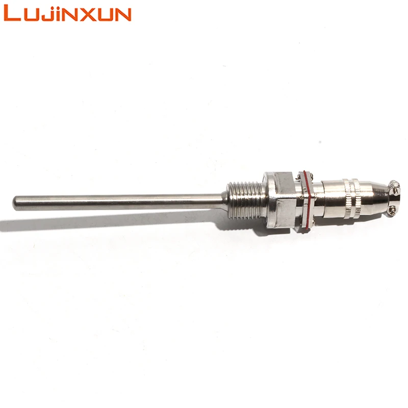 LUJINXUN M16*1.5mm Screw Thermocouple WZP-270 Platinum Thermal Resistance 304SS Material PT100 Temperature Sensor 6X100-180mm