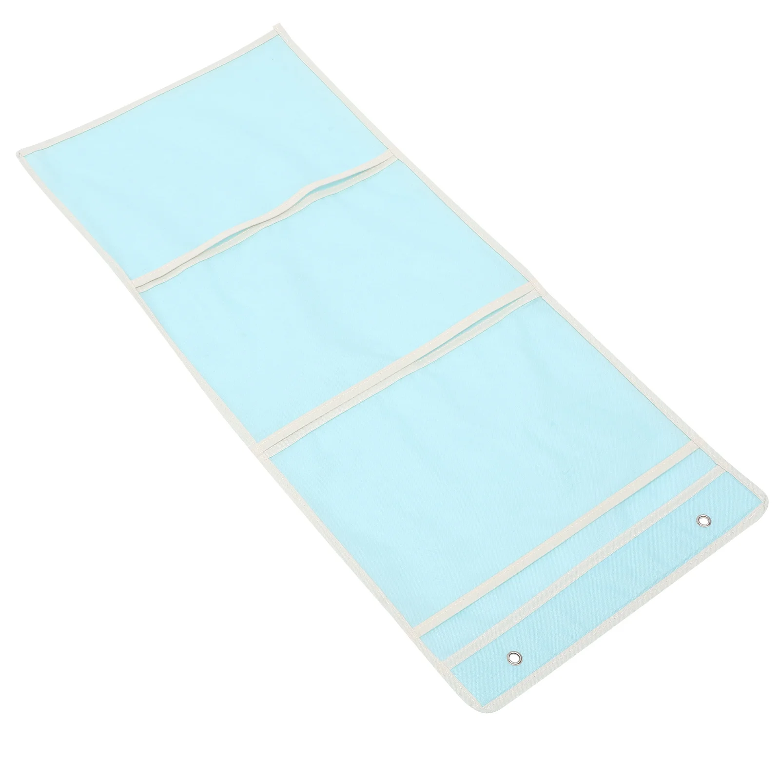 

Painting Storage Bag Transparent Hanging Organizer For Art Works Foldable Wall Mountable Display Pouch Kindergarten