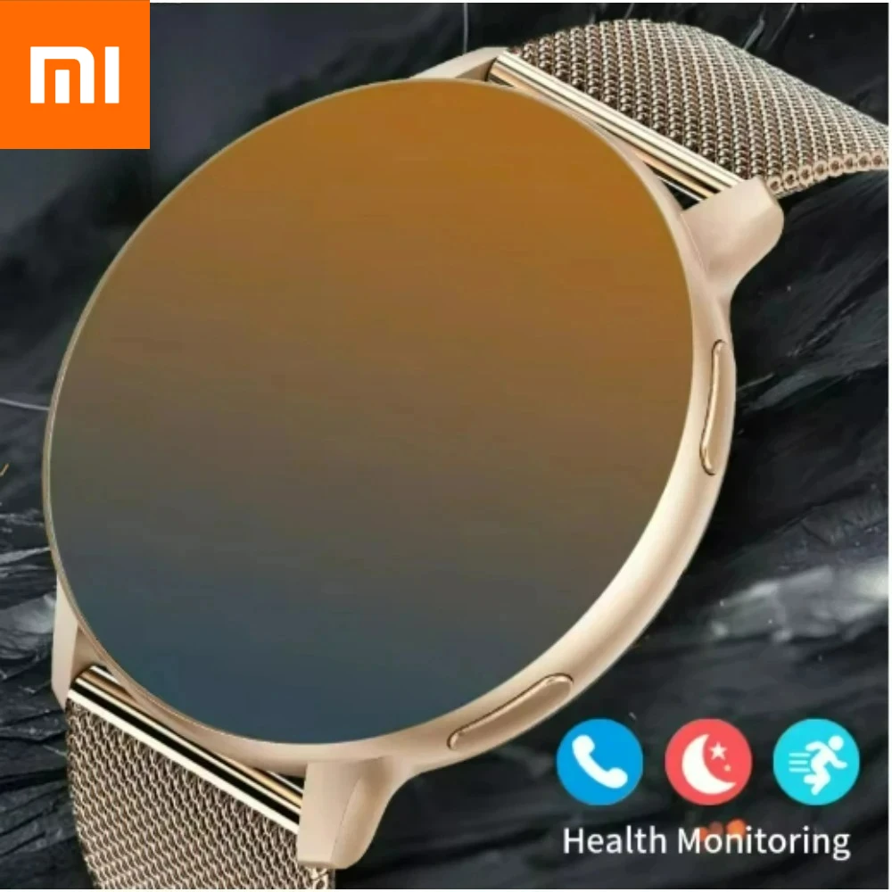 

Новые умные часы Xiaomi с Bluetooth, женские часы со стальным корпусом и индивидуальным циферблатом, мужские спортивные часы с фитнес-трекером, умные часы с измерением пульса для Android