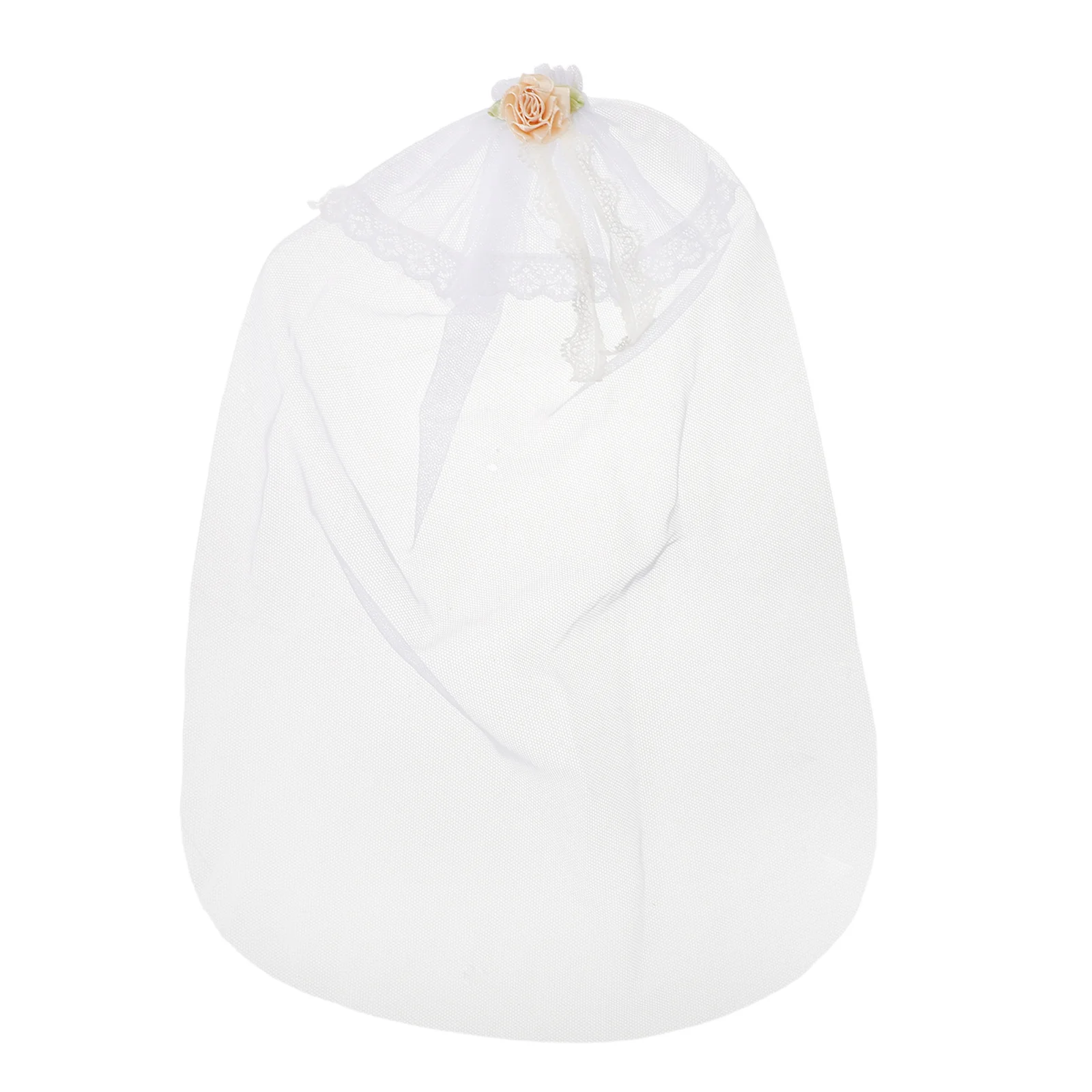 2 pezzi mini velo accessori da sposa piccola garza copricapo da sposa per matrimoni fotografia gioco creativo velo da sposa