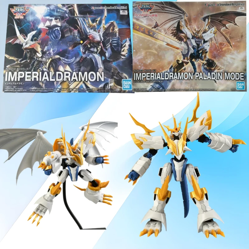 

Bandai FRS Amplified Digimon Adventure IMPERIALDRAMON PALADIN Mode Assembly Model Toy Action Figure Anime Gift For Kids In Stock