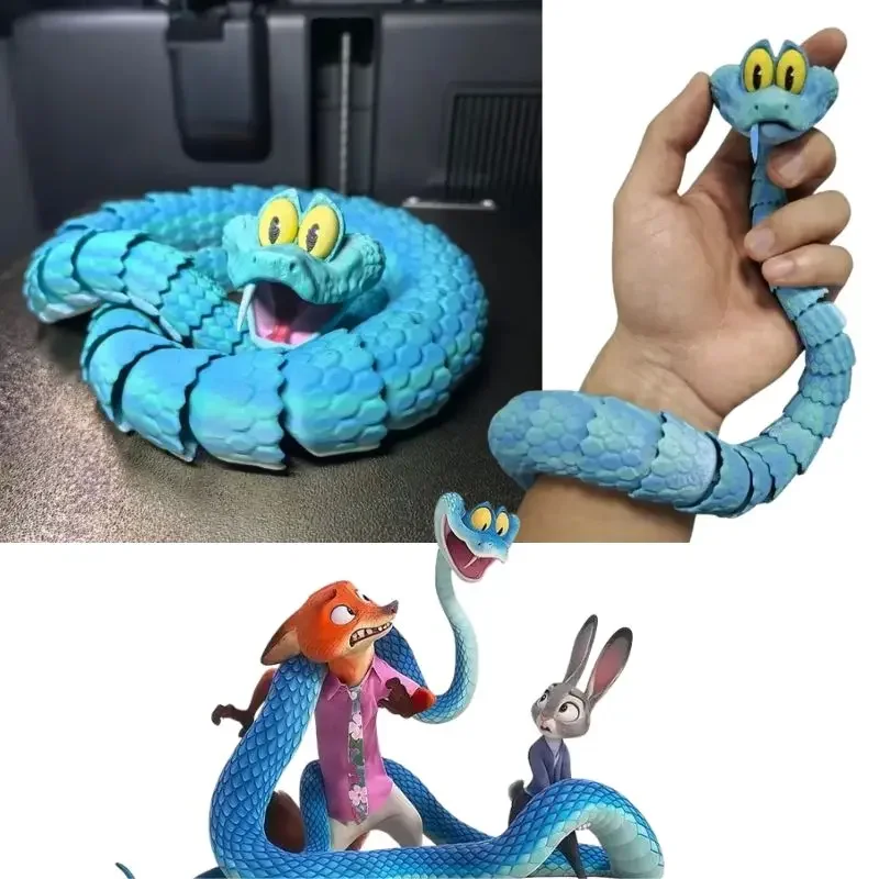 Zootopia Gary 3D печать экшн-фигурка аниме подвижный шарнир игрушка-непоседа вращающийся шарнирный офисный настольный орнамент игрушки подарок