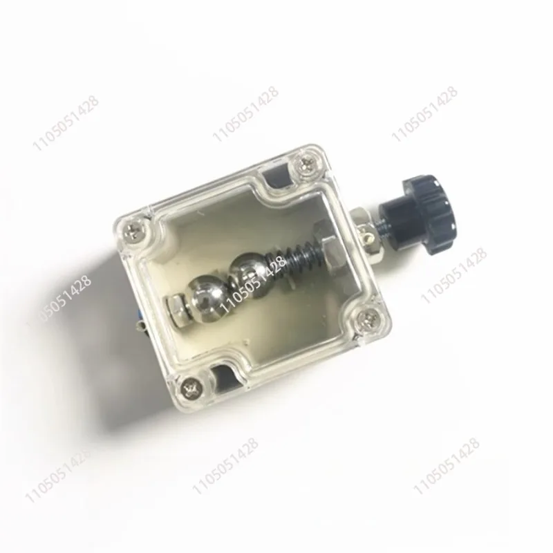 Special discharge for leakage fault detector, capacitor discharge device, adjustable closed discharge ball