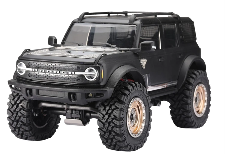 แผ่นโลหะประดับฝากระโปรงหน้ารถสำหรับ1/18 TRAX Trx-4m bronco Trx4m