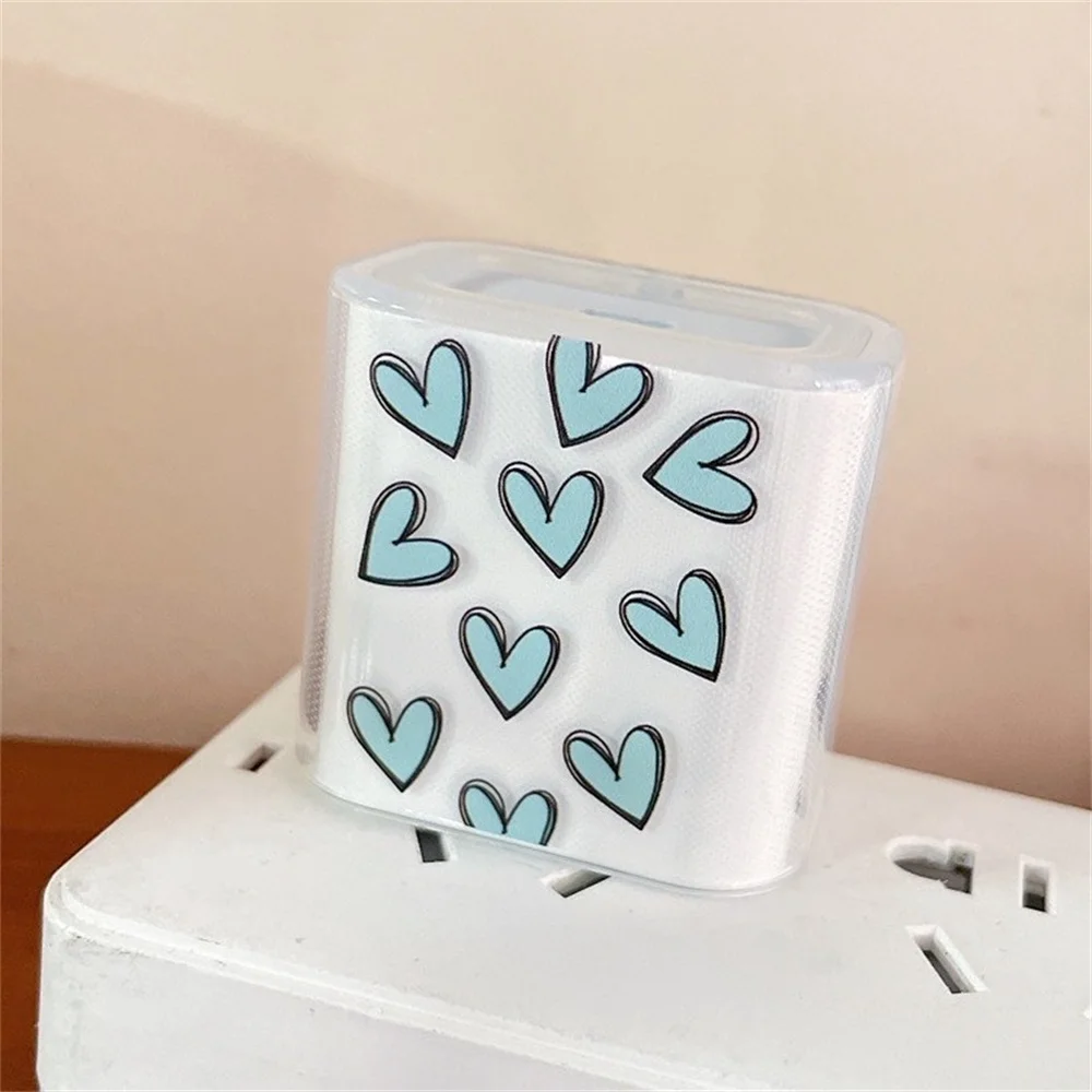 Changeable Chargers Protector For IphoneCharger Head Protective Sleeve Cute Convenient Mobile Phone Charger Cover Tpu