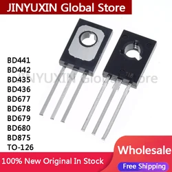 20Pcs BD441 BD442 BD435 BD436 BD677 BD678 BD679 BD680 BD875 TO-126 IC