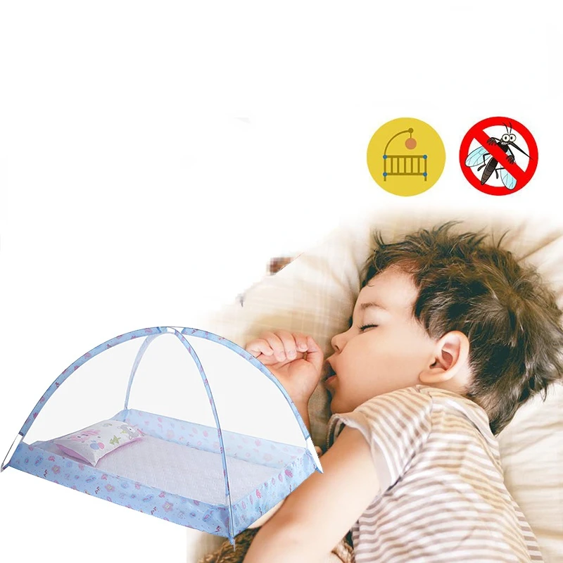 Children\'s Mosquito Net Bed Baby Dome Free Installation Portable Foldable Babies Beds Children Play Tent mosquitera cama