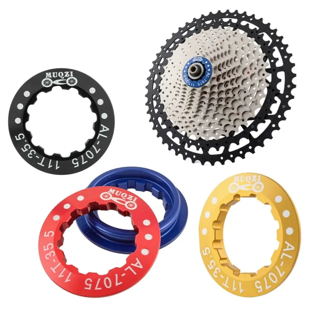 

Aluminum Alloy Bicycle Cassette Cover Ultra Light Fixed Bike Freewheel Fixing Bolt 11T Easy Installation Freewheel Protector