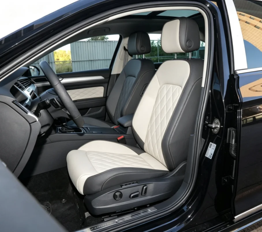 Für Passat B8 2014~2018 Maßgefertigte Autositzbezüge Luxuriöses Nappaleder 100% Passgenau Innenraumzubehör 360 ° Vollständige Abdeckung – Detail 9
