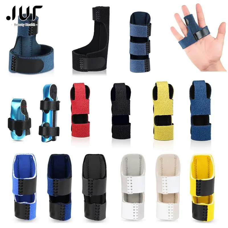 1pc Adjustable Finger Corrector Splint Pain Relief Finger Brace Support Hand Splint Fix Strap Protector For Arthritis Joint